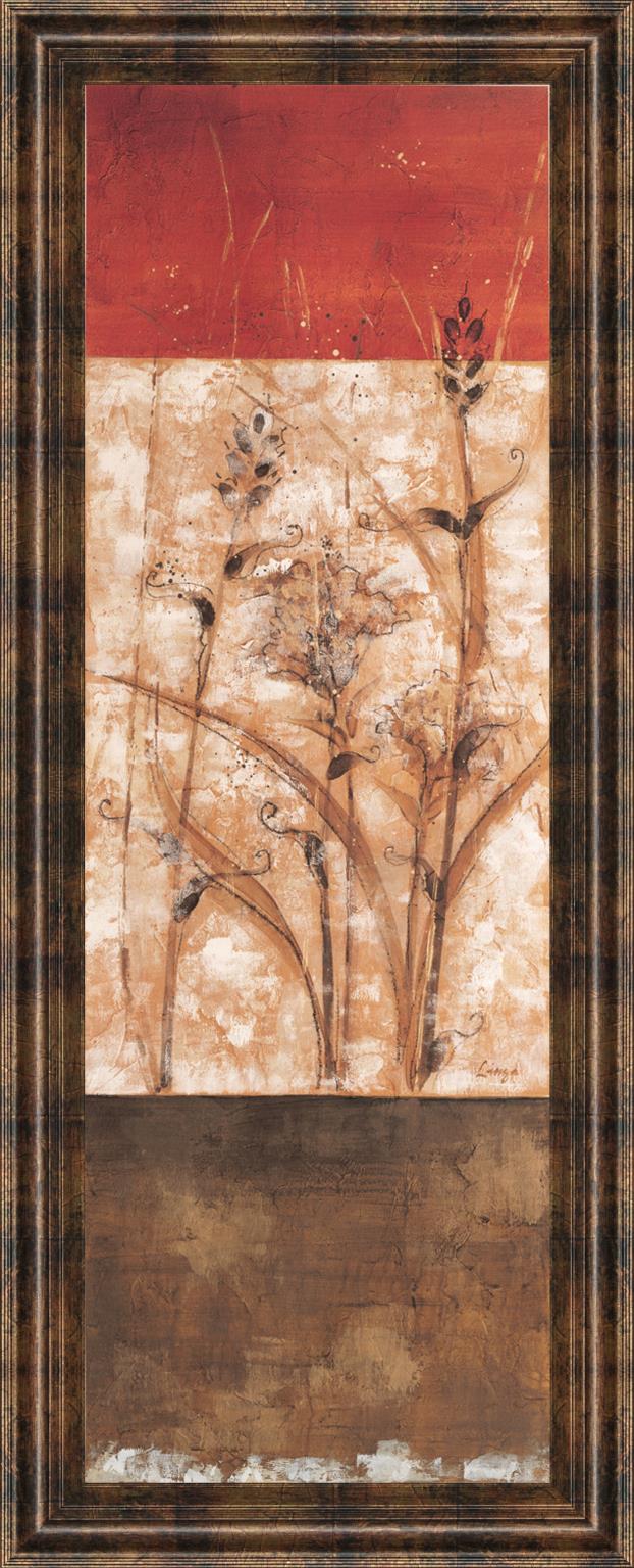 Fresco Ii By Loretta Linza 18X42 Framed Print