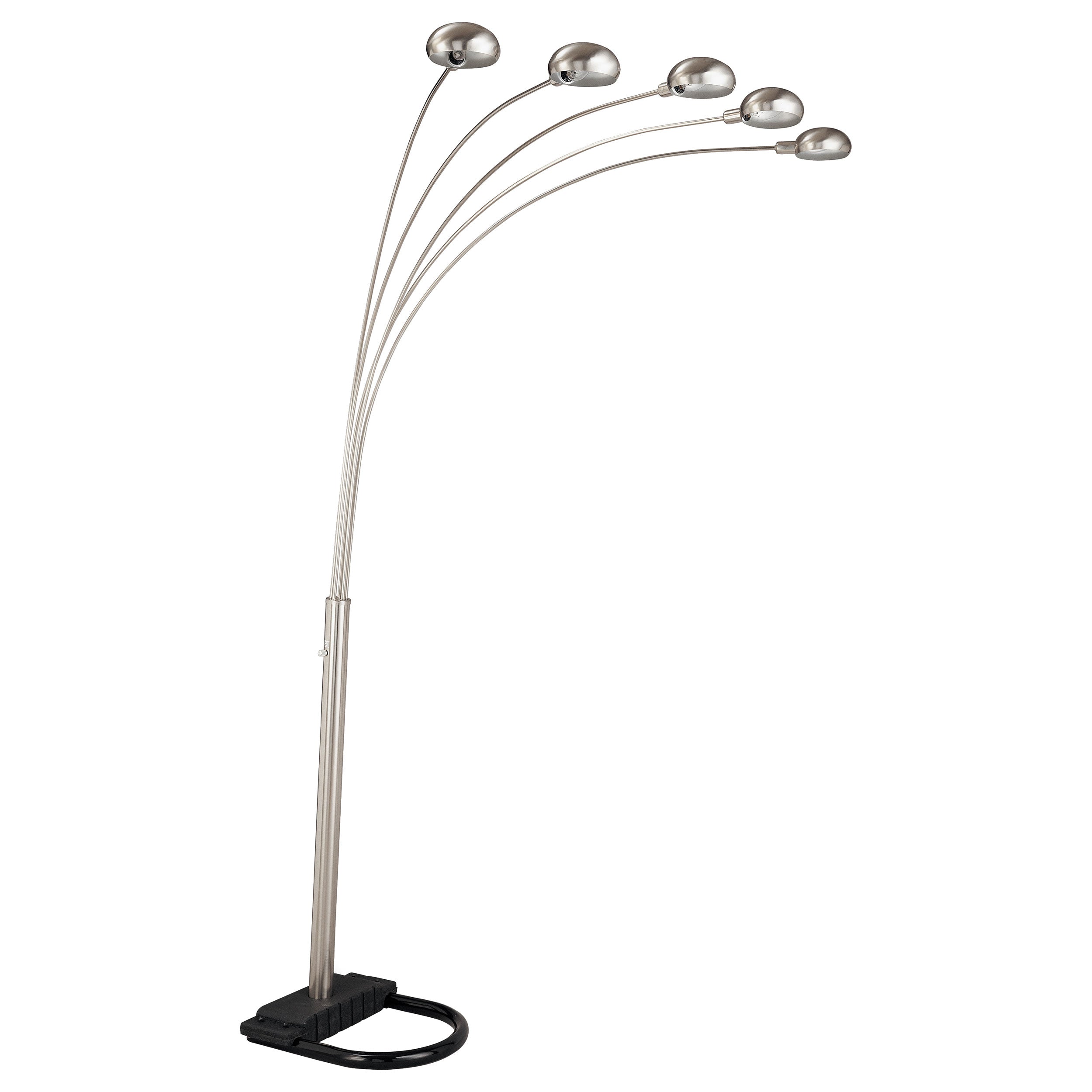 Kayd 92-inch Arc 5-light Dome Shade Metal Floor Lamp