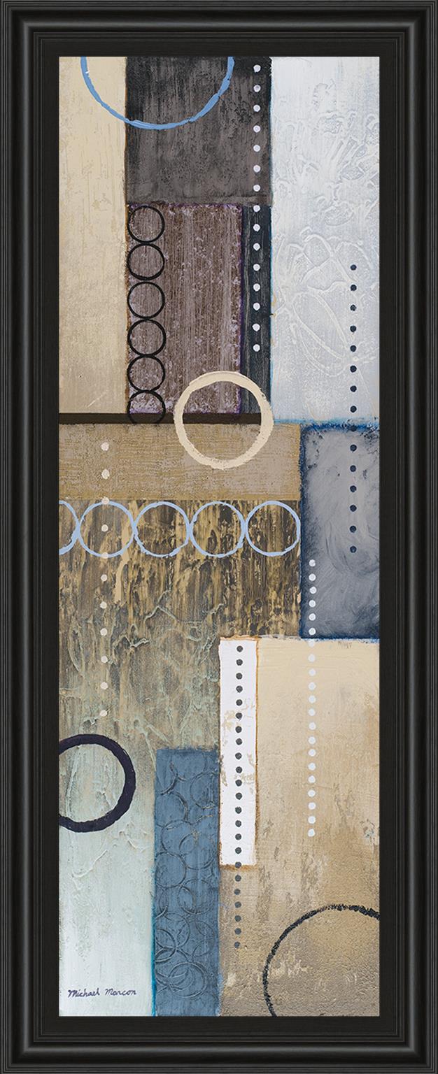 Color Of Rain I By Michael Marcon 18X42 Framed Print