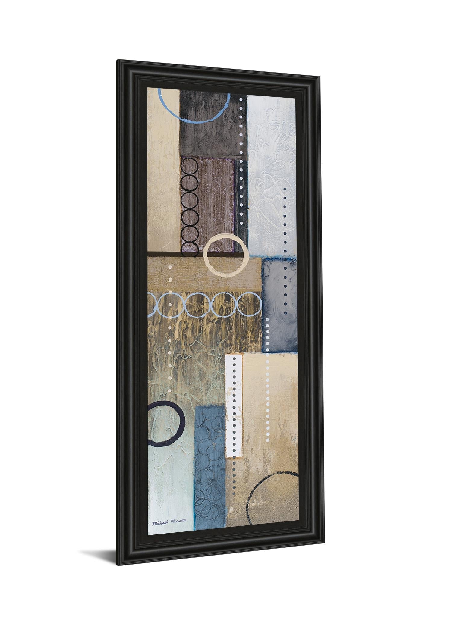 Color Of Rain I By Michael Marcon 18X42 Framed Print