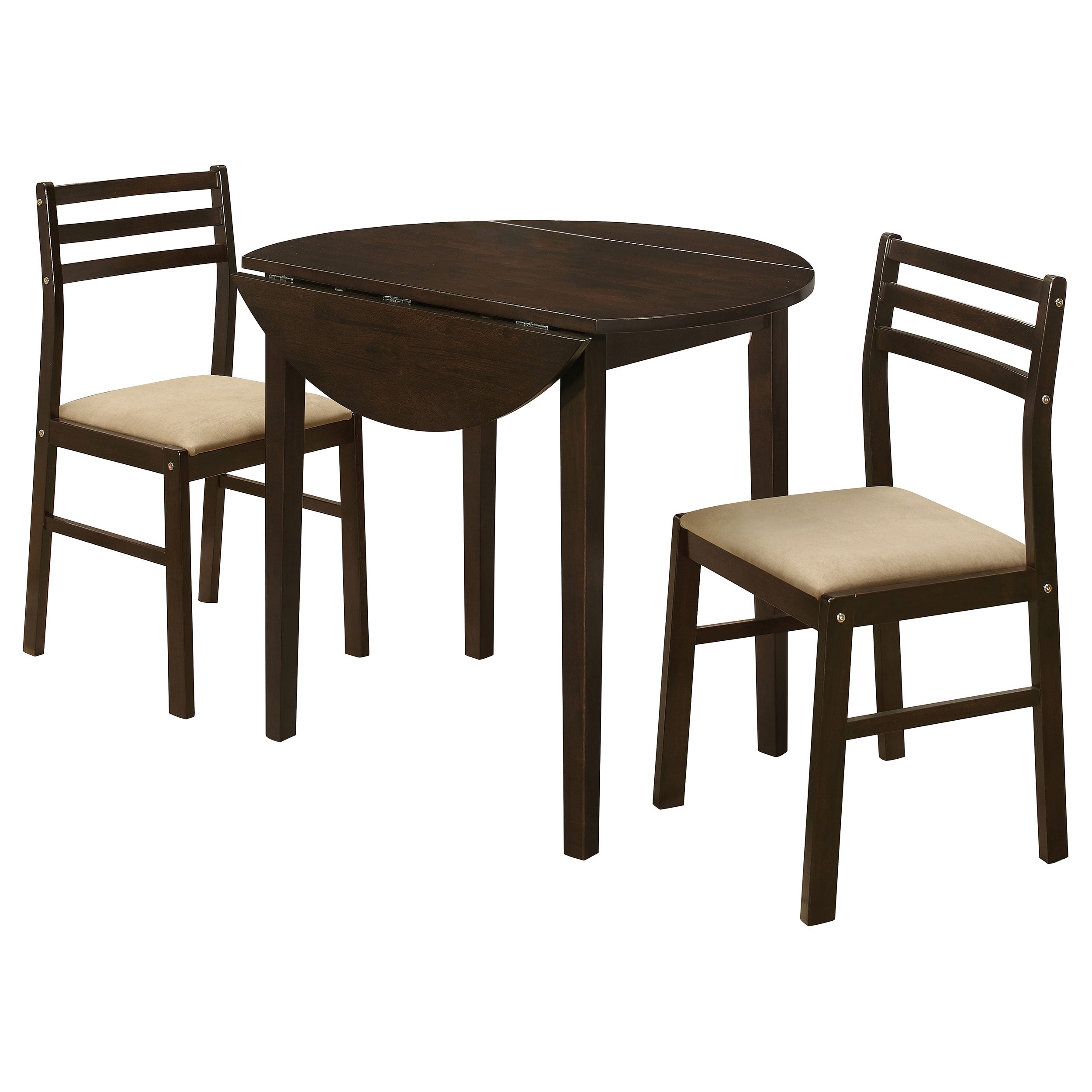 Bucknell Round Drop Leaf Dining Table Set