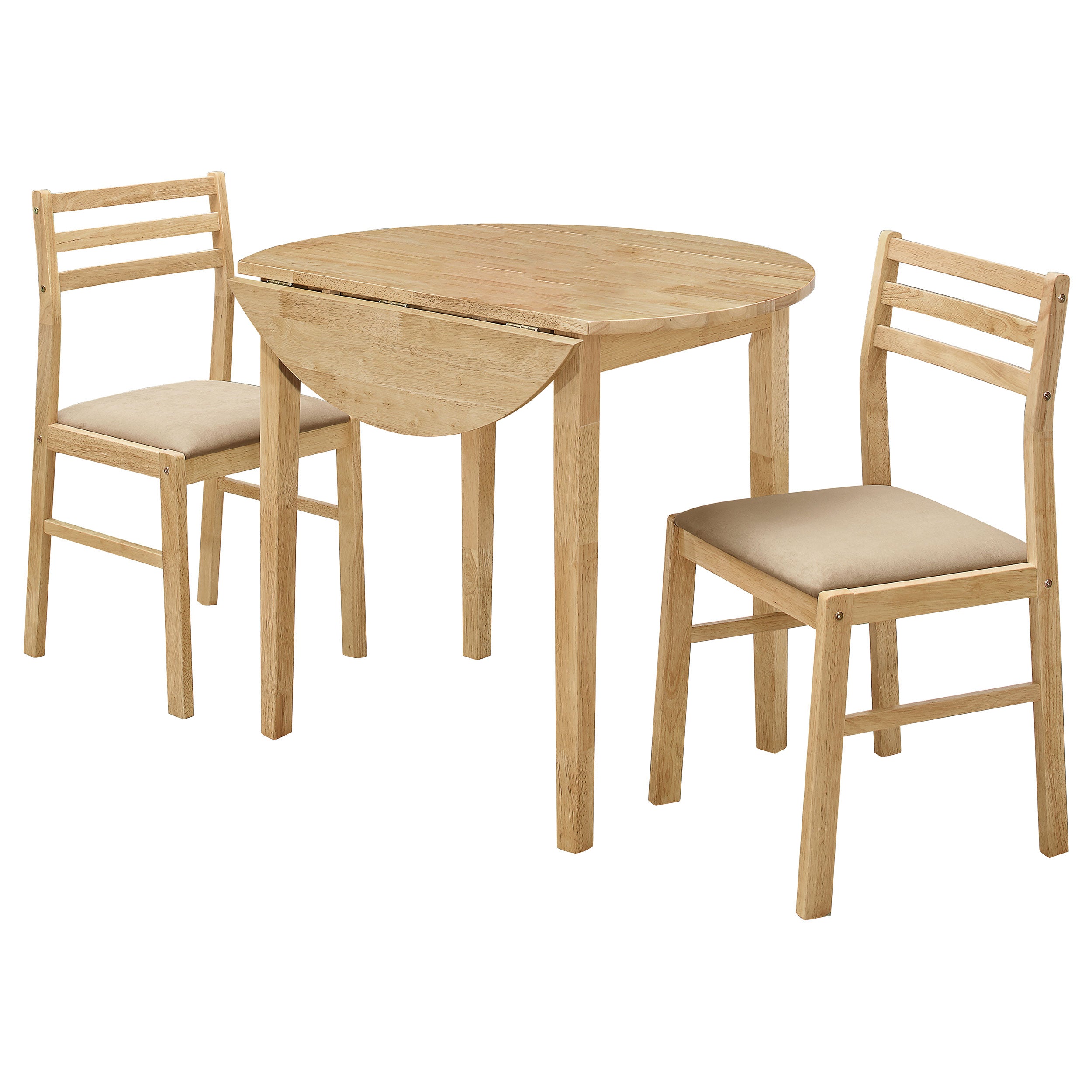 Bucknell Round Drop Leaf Dining Table Set