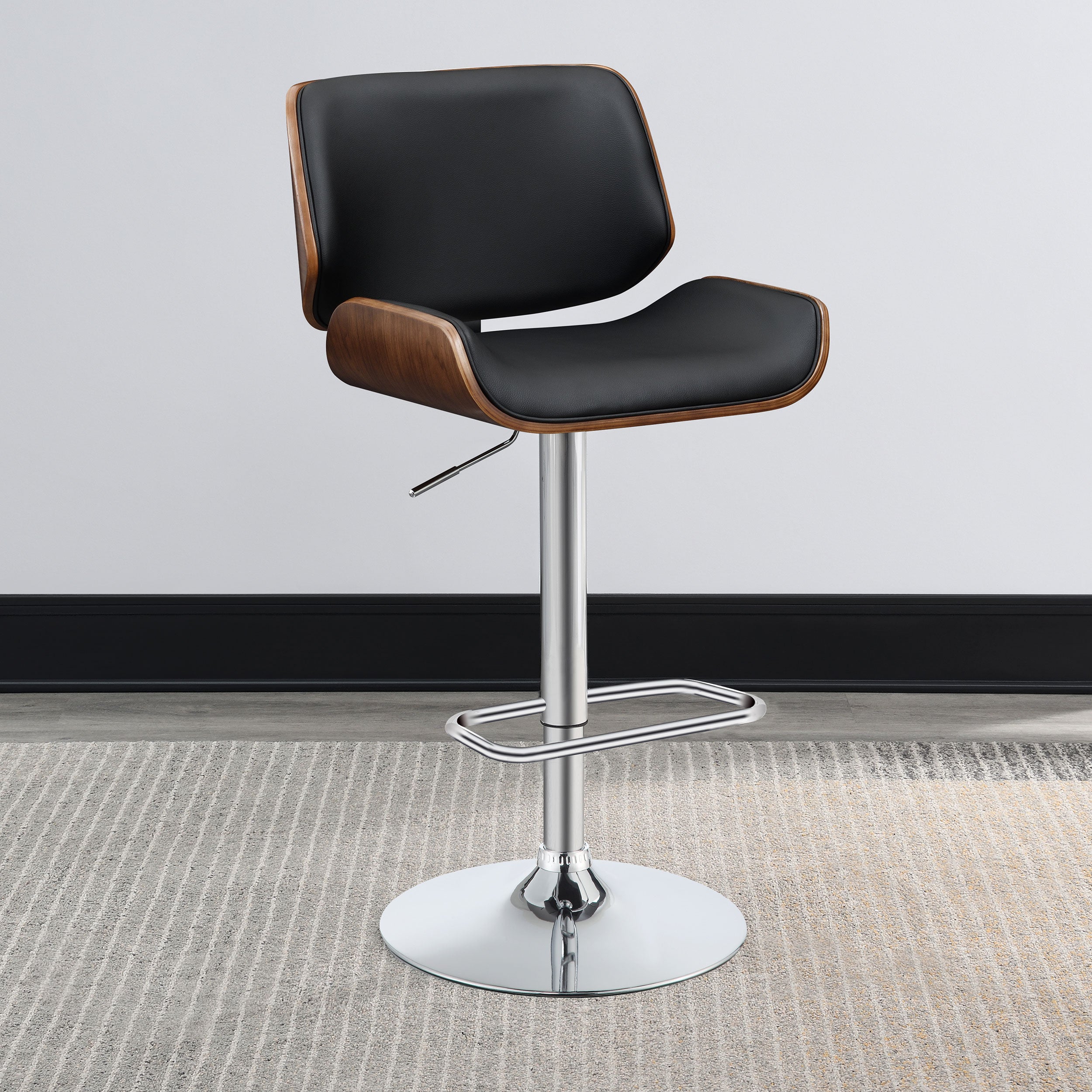 Folsom Upholstered Adjustable Bar Stool