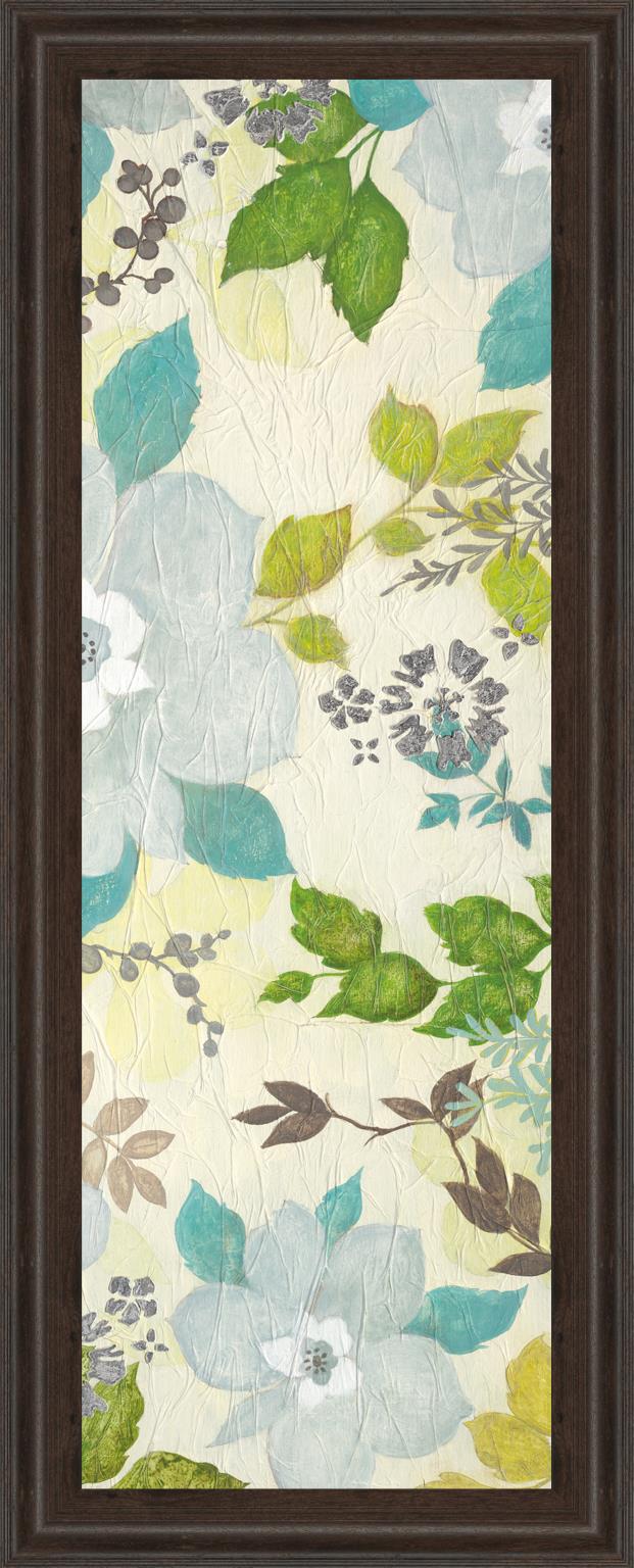 Fragrant Garden Ii By Tava Studios 18X42 Framed Print