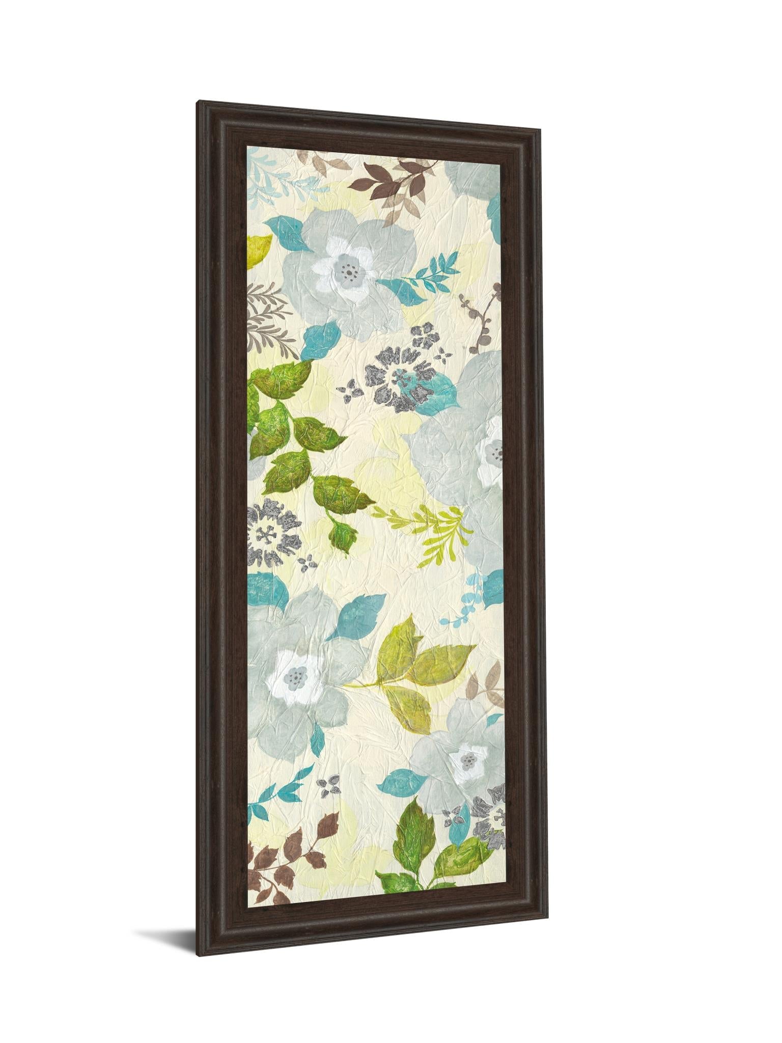 Fragrant Garden I By Tava Studios 18X42 Framed Print