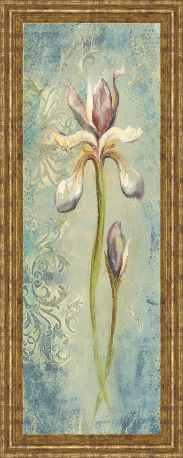 Floral Xi By Lee Hazel 18X42 Framed Print