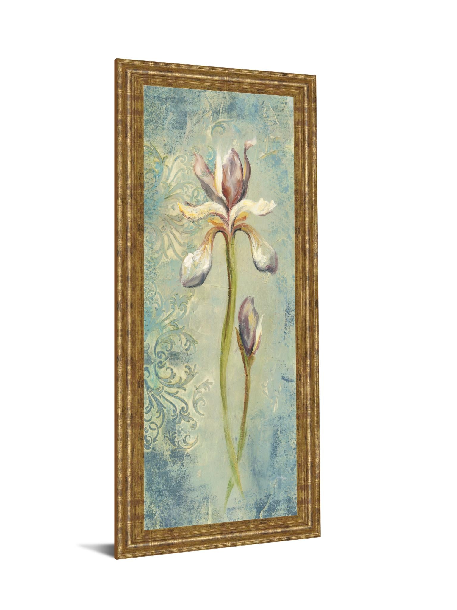 Floral Xi By Lee Hazel 18X42 Framed Print