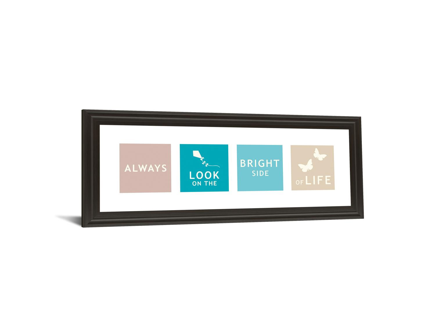 Words Of Kindness I By The Vintage Collection 18X42 Framed Print