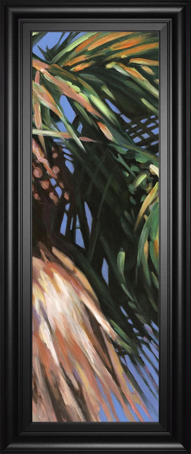 Wild Palm Ii By Suzanne Wilkins 18X42 Framed Print