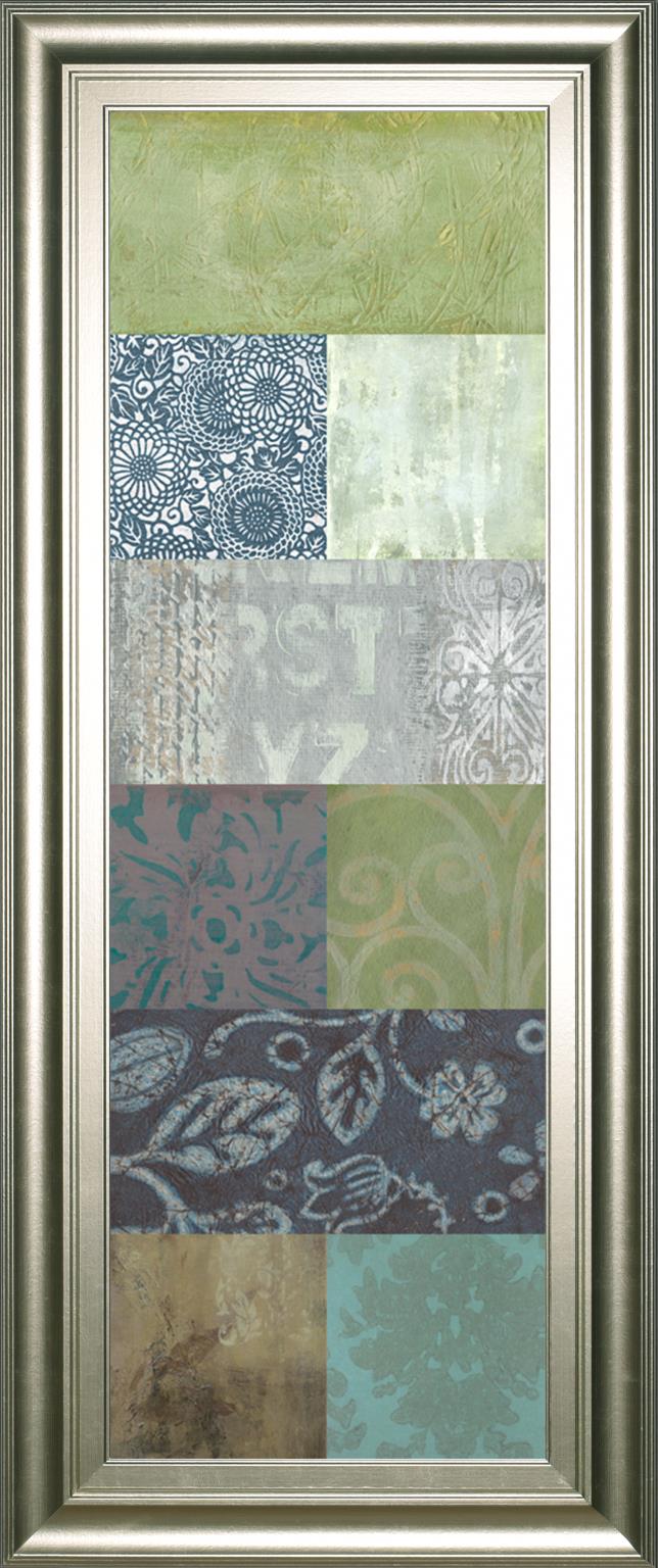 Zen Panel I By Vision Studio 18X42 Framed Print