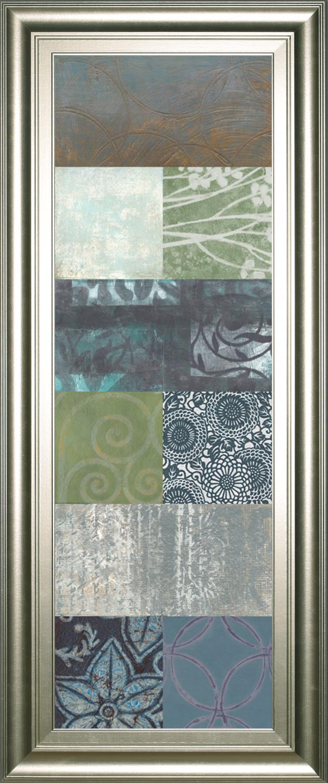 Zen Panel Ii By Vision Studio 18X42 Framed Print