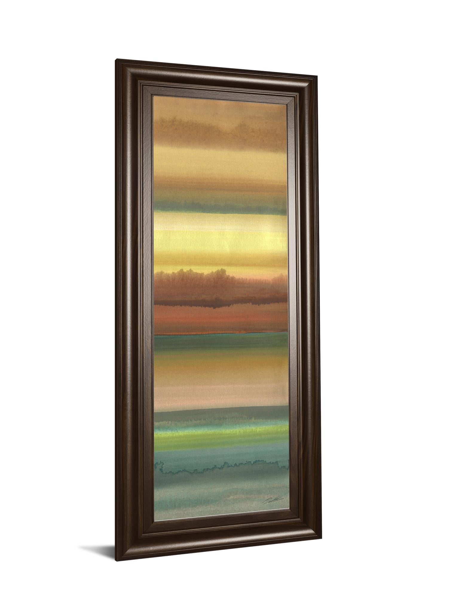 Ambient Sky Ii By John Butler 18X42 Framed Print