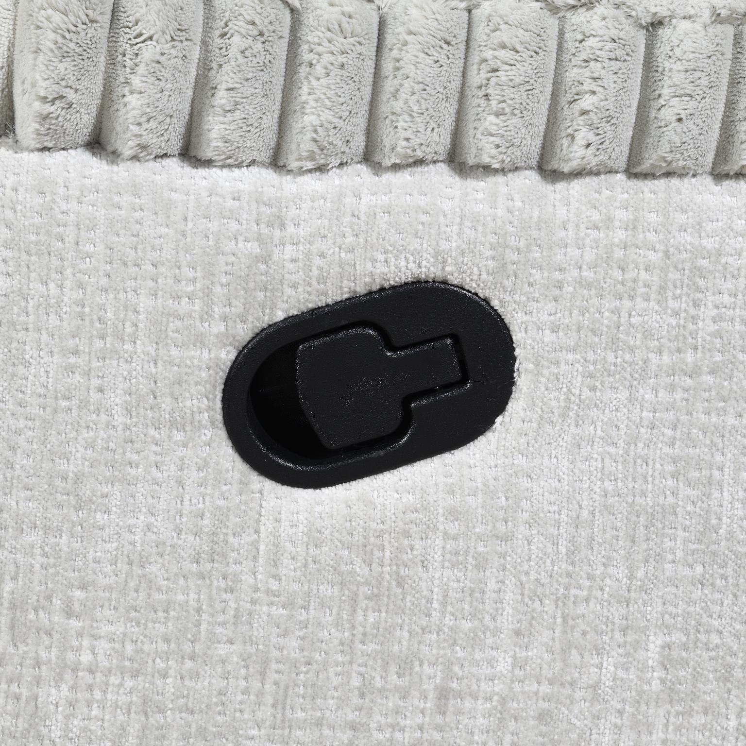 U182 - Corduroy Motion Chair - Gray