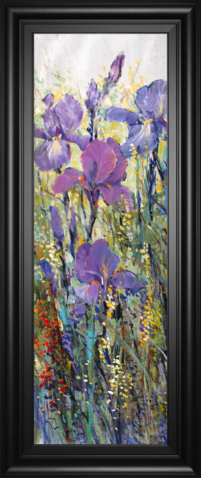 Iris Field I By Tim Otoole 18X42 Framed Print