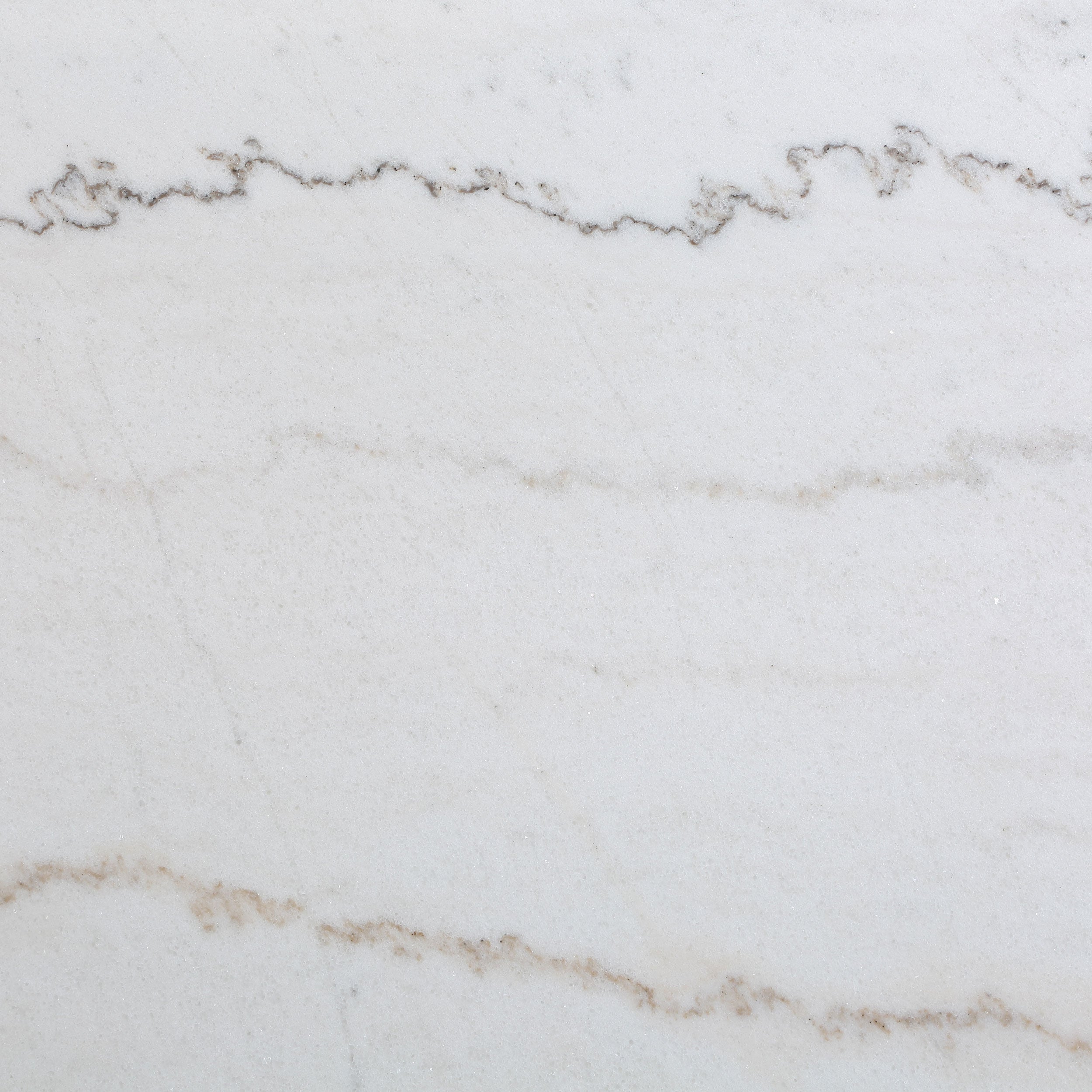 Aldrich Counter Height Dining Set Genuine White Marble Top and Dark Brown