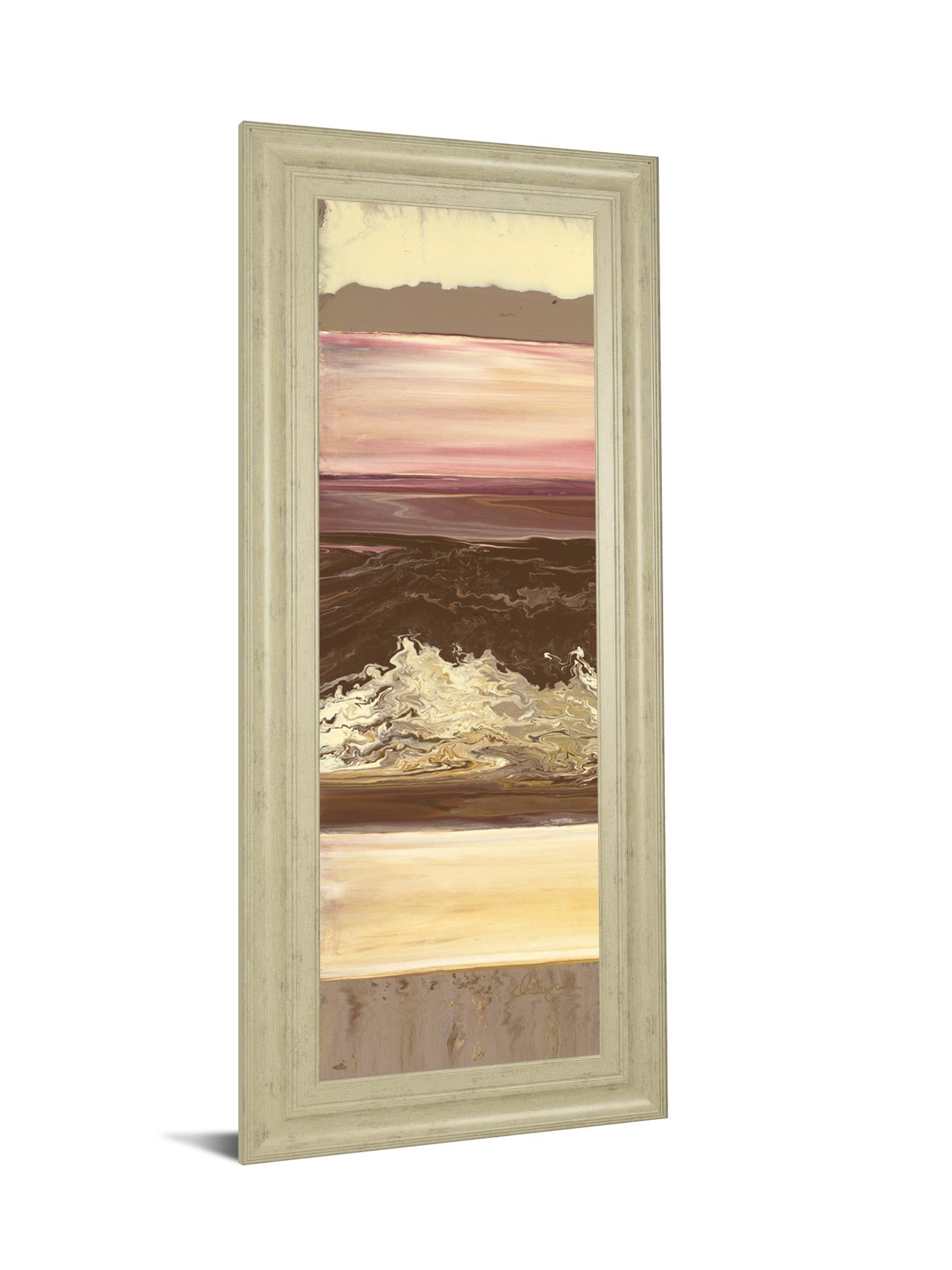 Down Under I By Dlynn Roll 18X42 Framed Print