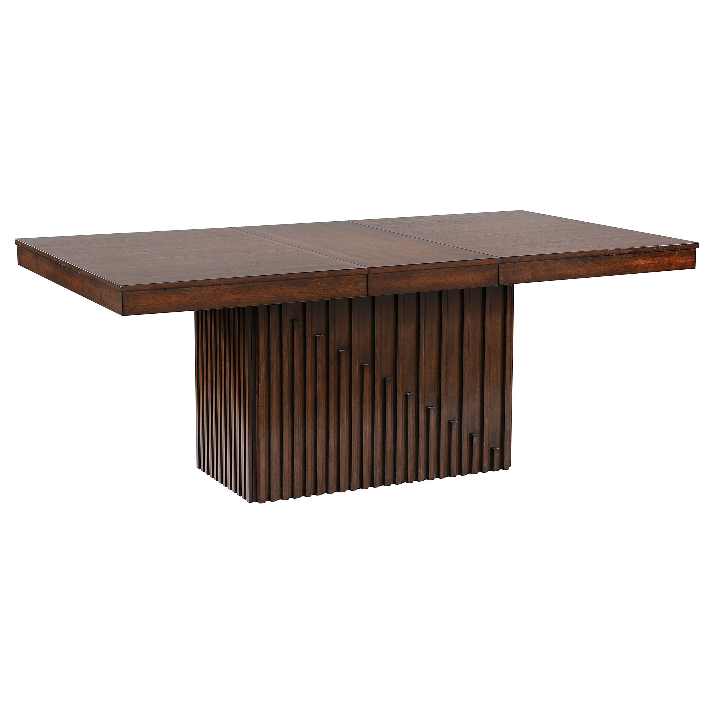 Briarwood Rectangular Dining Set with Removable Extension Leaf Mango Oak