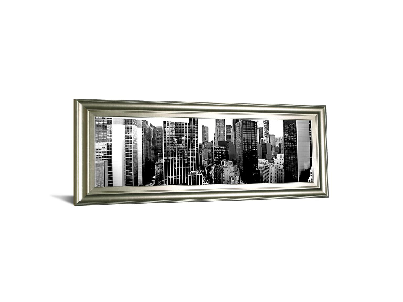 Panorama Of Nyc Vii By Jeff Pica 18X42 Framed Print