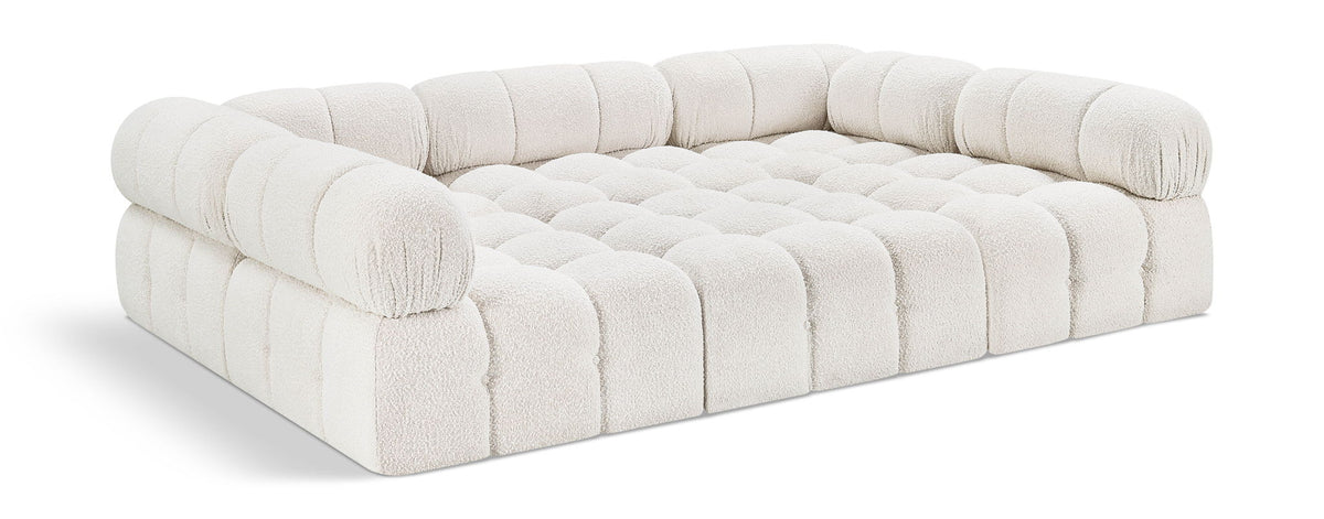 Ames Boucle Modular Sectional — 6-Piece Sectional — Cream