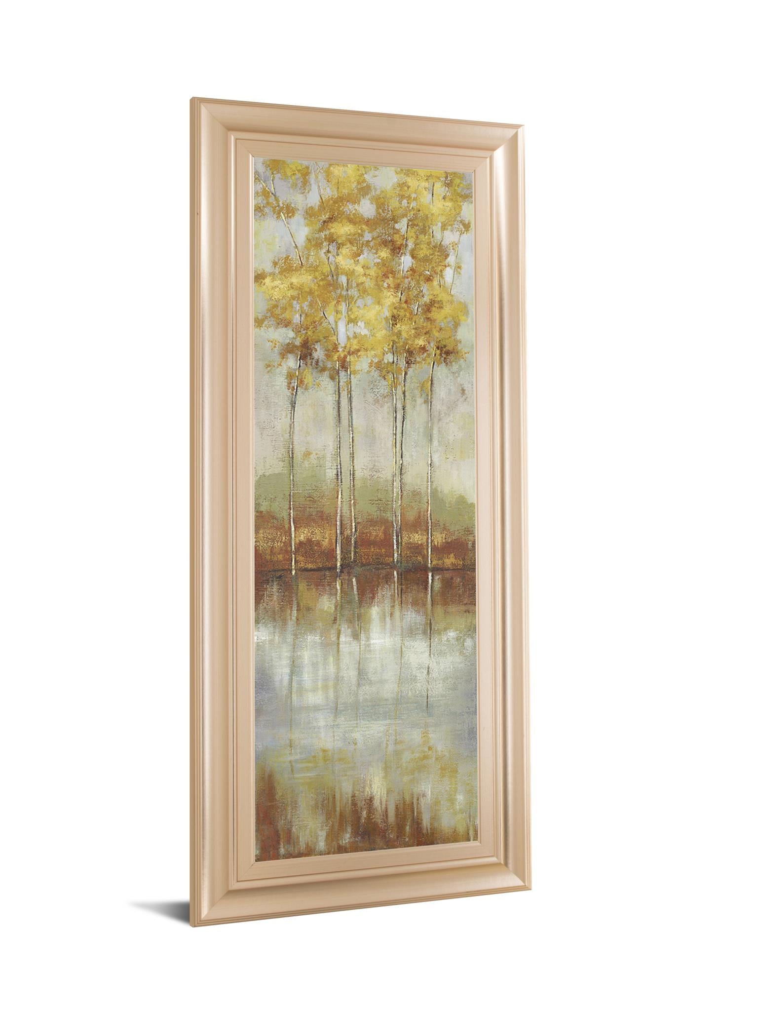 Reflections Ii By Allison Pearce 18X42 Framed Print