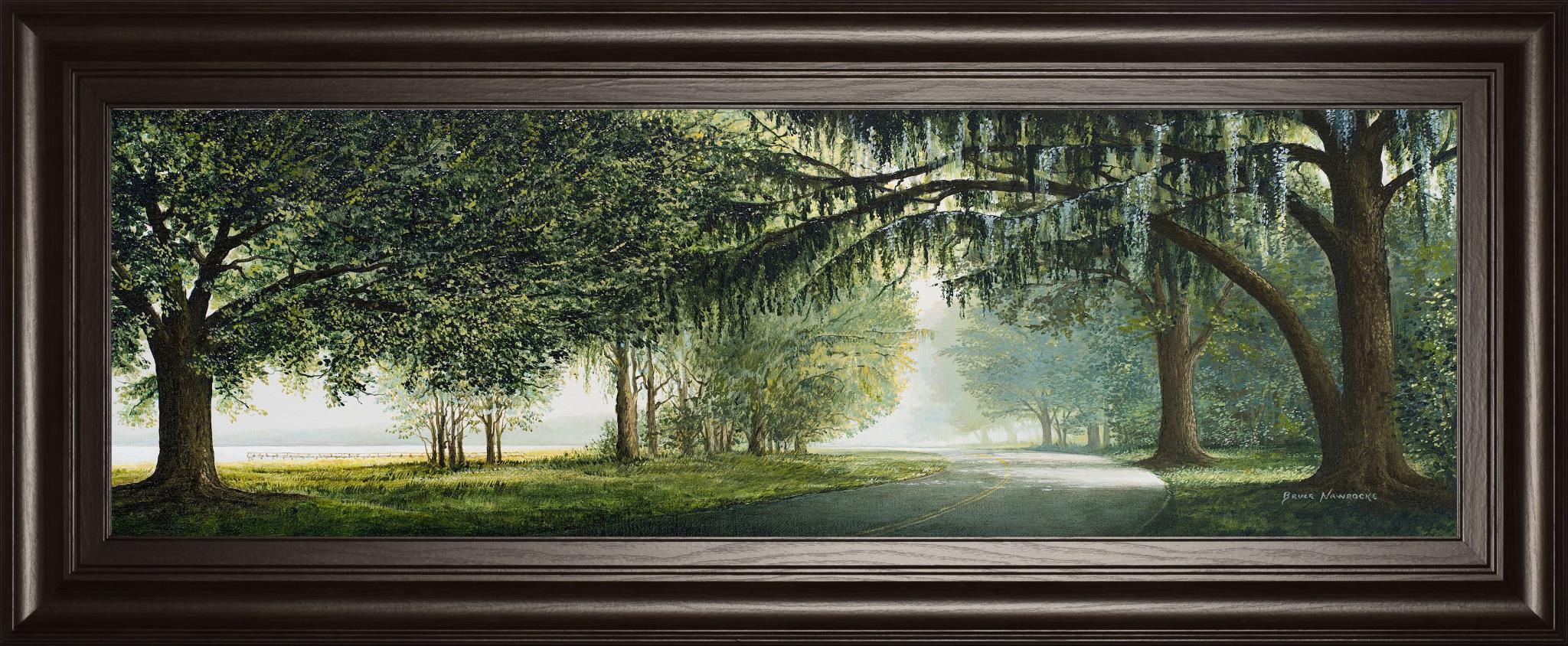 Lake Shore Drive By Bruce Nawrocke 18X42 Framed Print