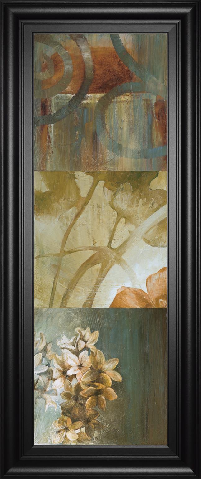 Square Choices By Thompson, L. 18X42 Framed Print