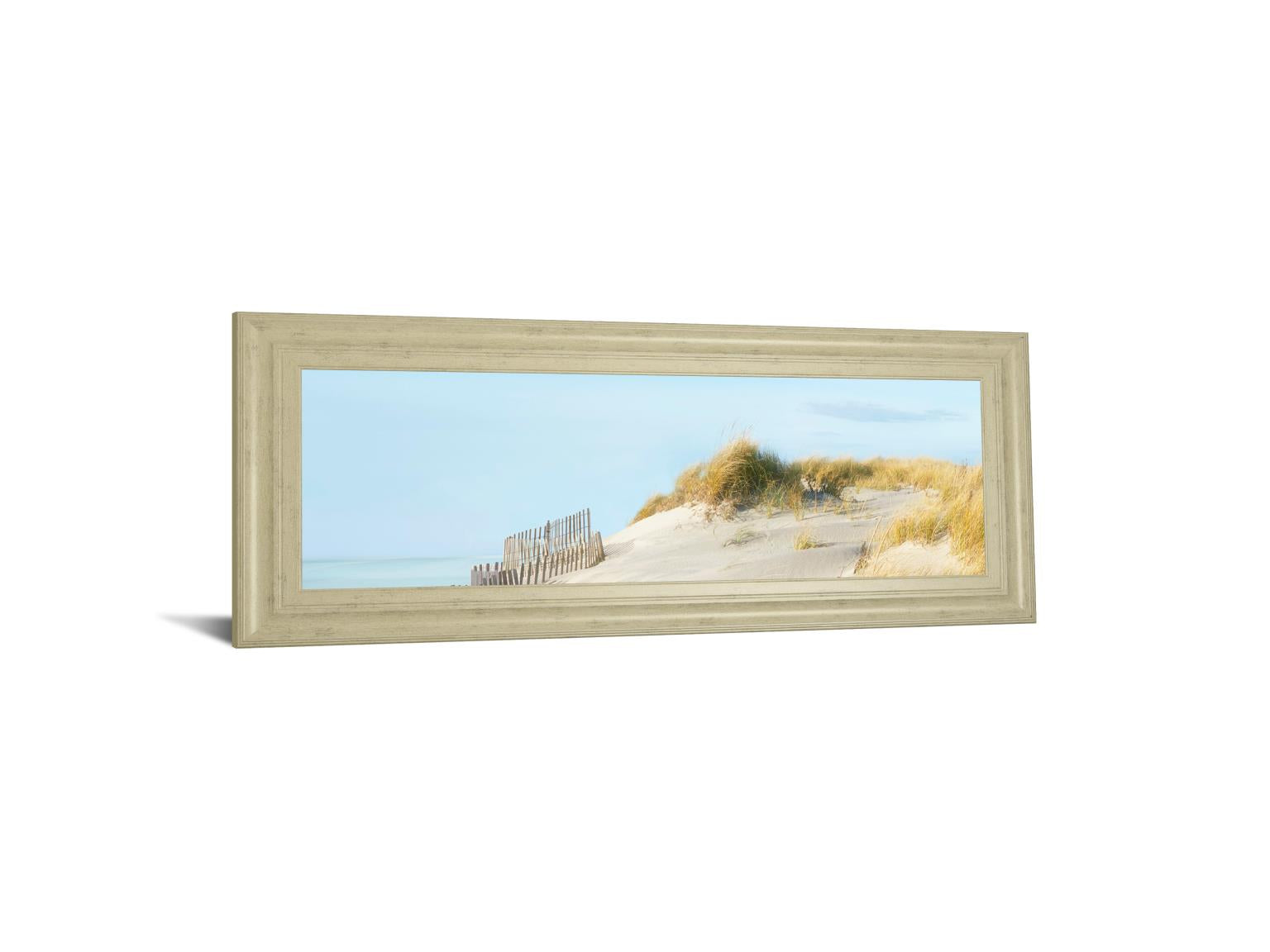 Beachscape Ii By James Mcloughlin 18X42 Framed Print