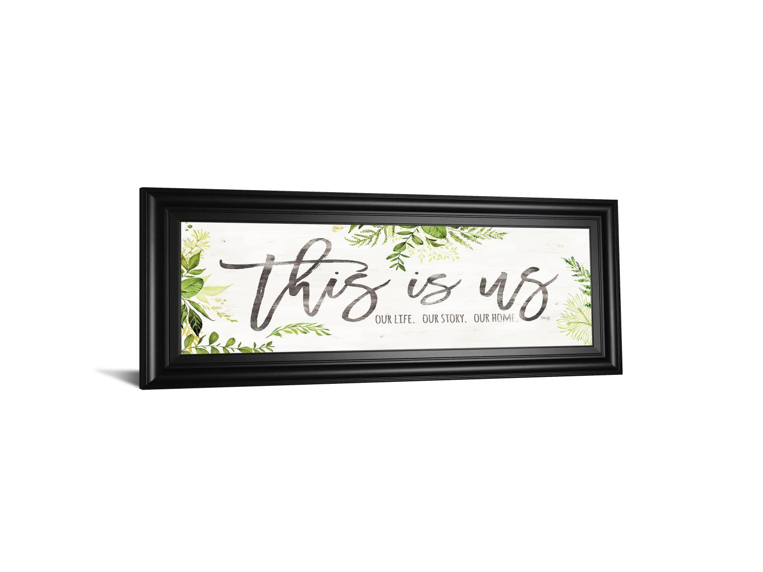 This Is Us By Marla Rae 18X42 Framed Print