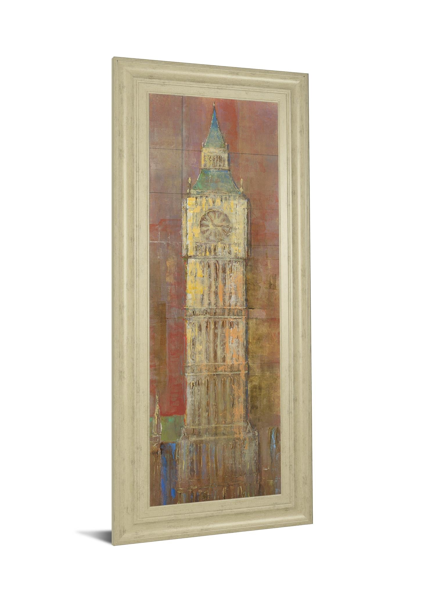 Big Ben By Longo 18X42 Framed Print