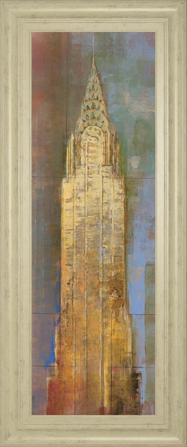 Chrysler By Longo 18X42 Framed Print