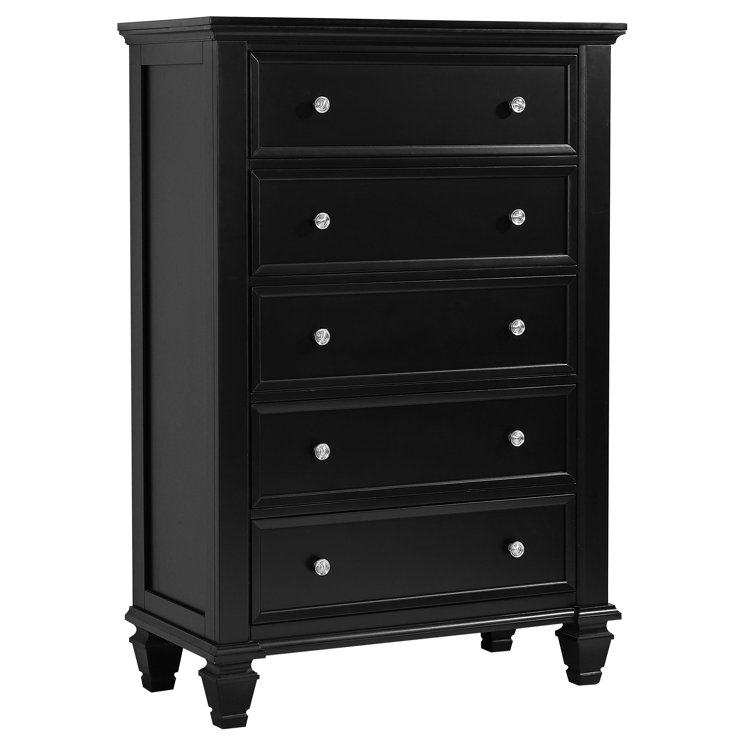 Sandy Beach Bedroom Set Black