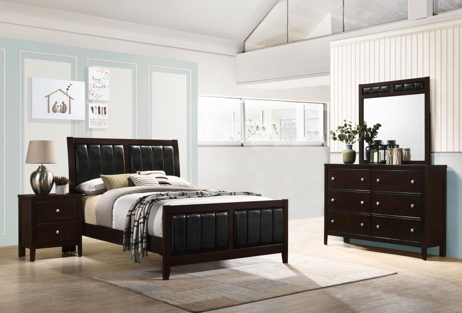 Carlton Bedroom Set Cappuccino