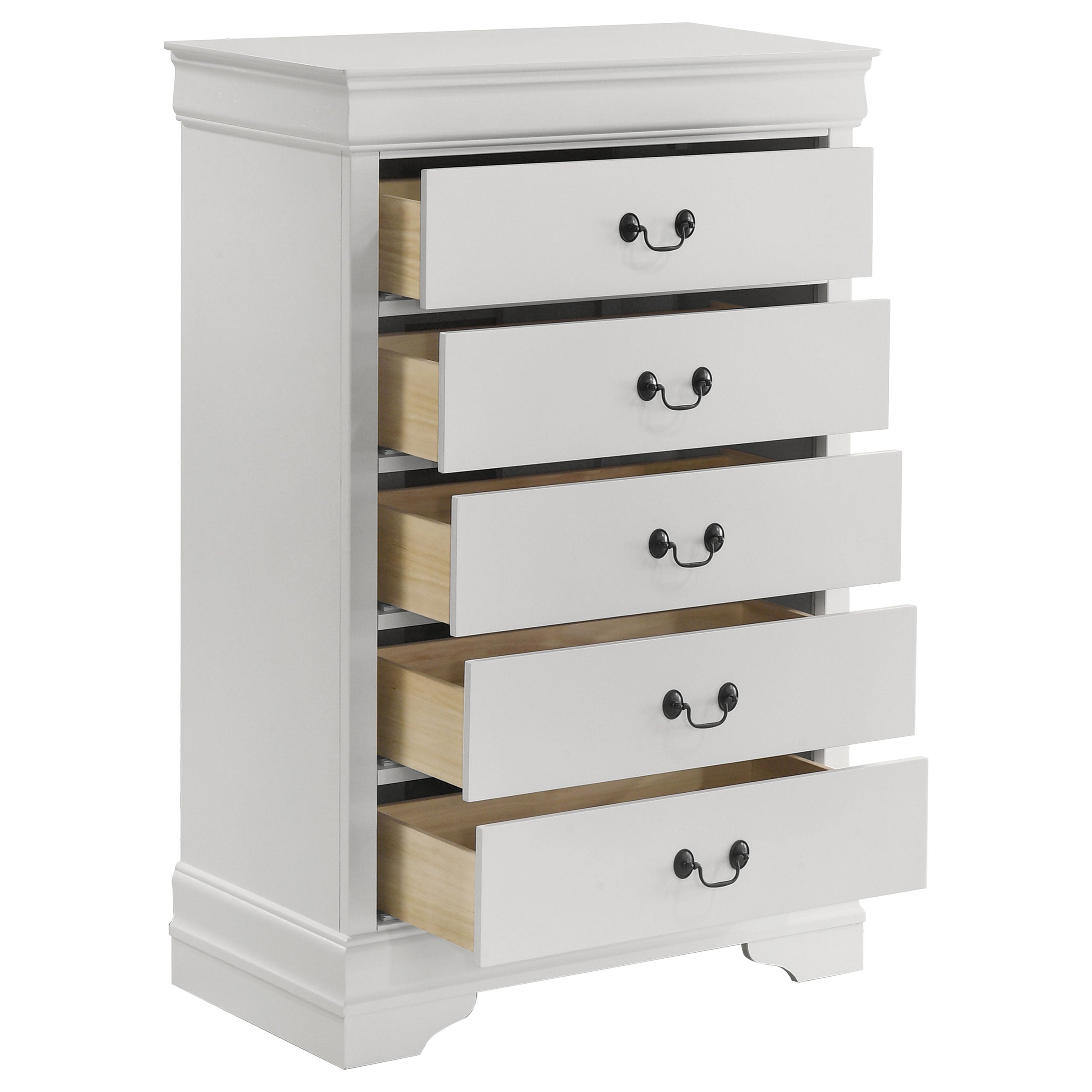 Louis Philippe 5-drawer Bedroom Chest