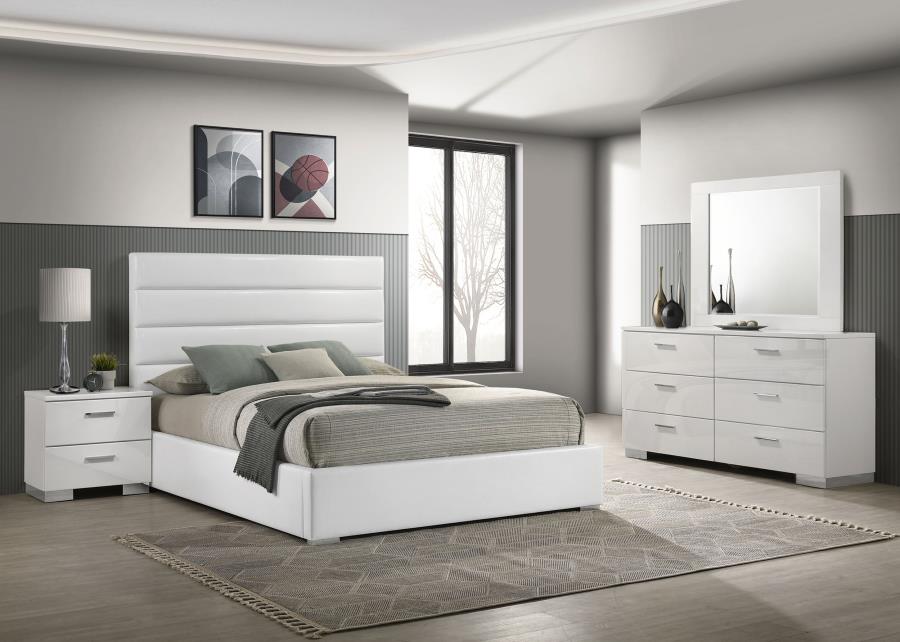 Felicity Bedroom Set High Gloss