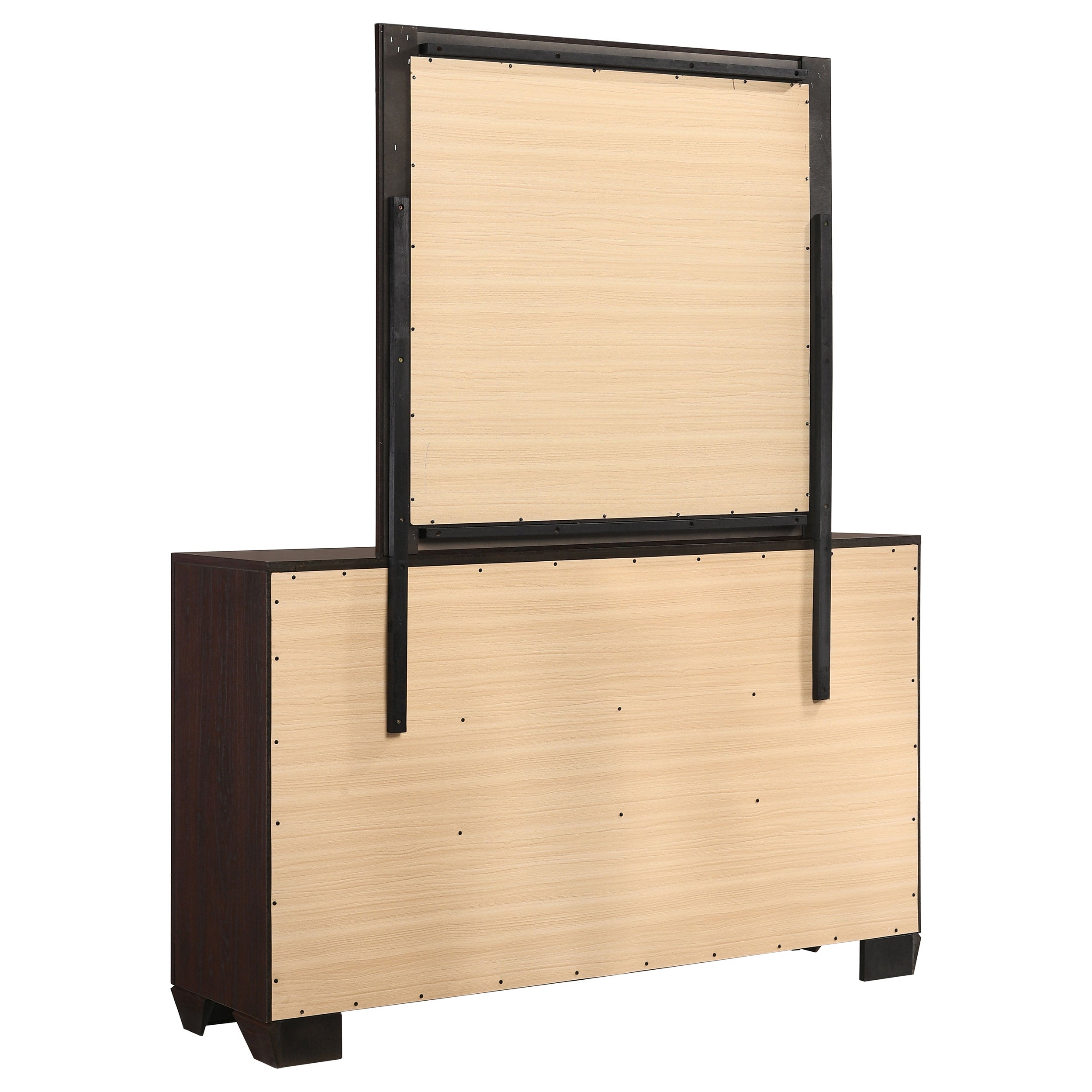 Kauffman 6-drawer Dresser with Mirror