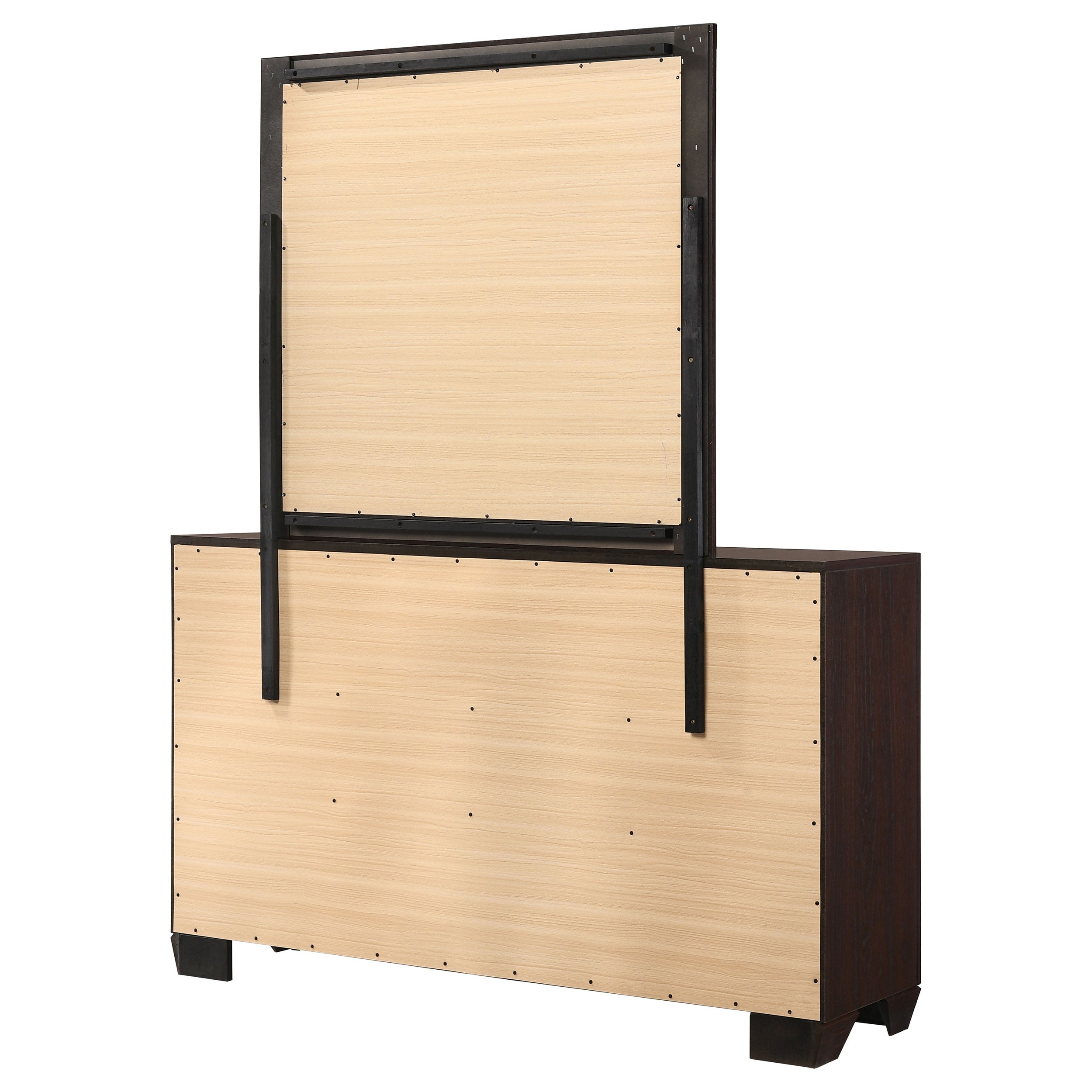 Kauffman 6-drawer Dresser with Mirror