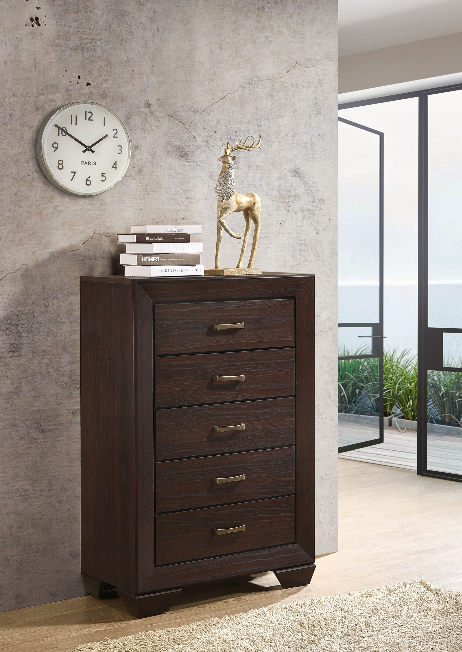Kauffman 5-drawer Bedroom Chest