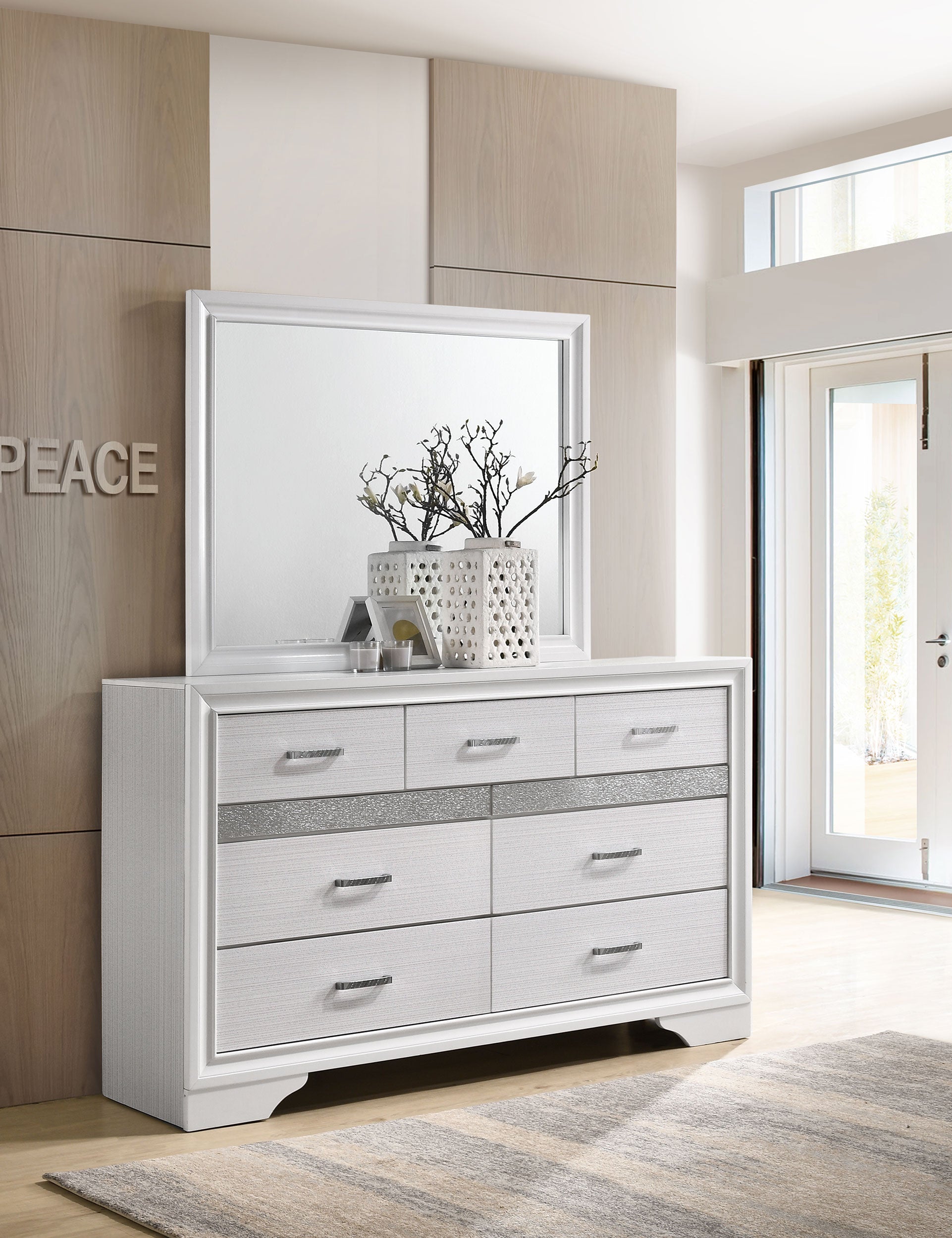 Miranda 7-drawer Dresser with Mirror