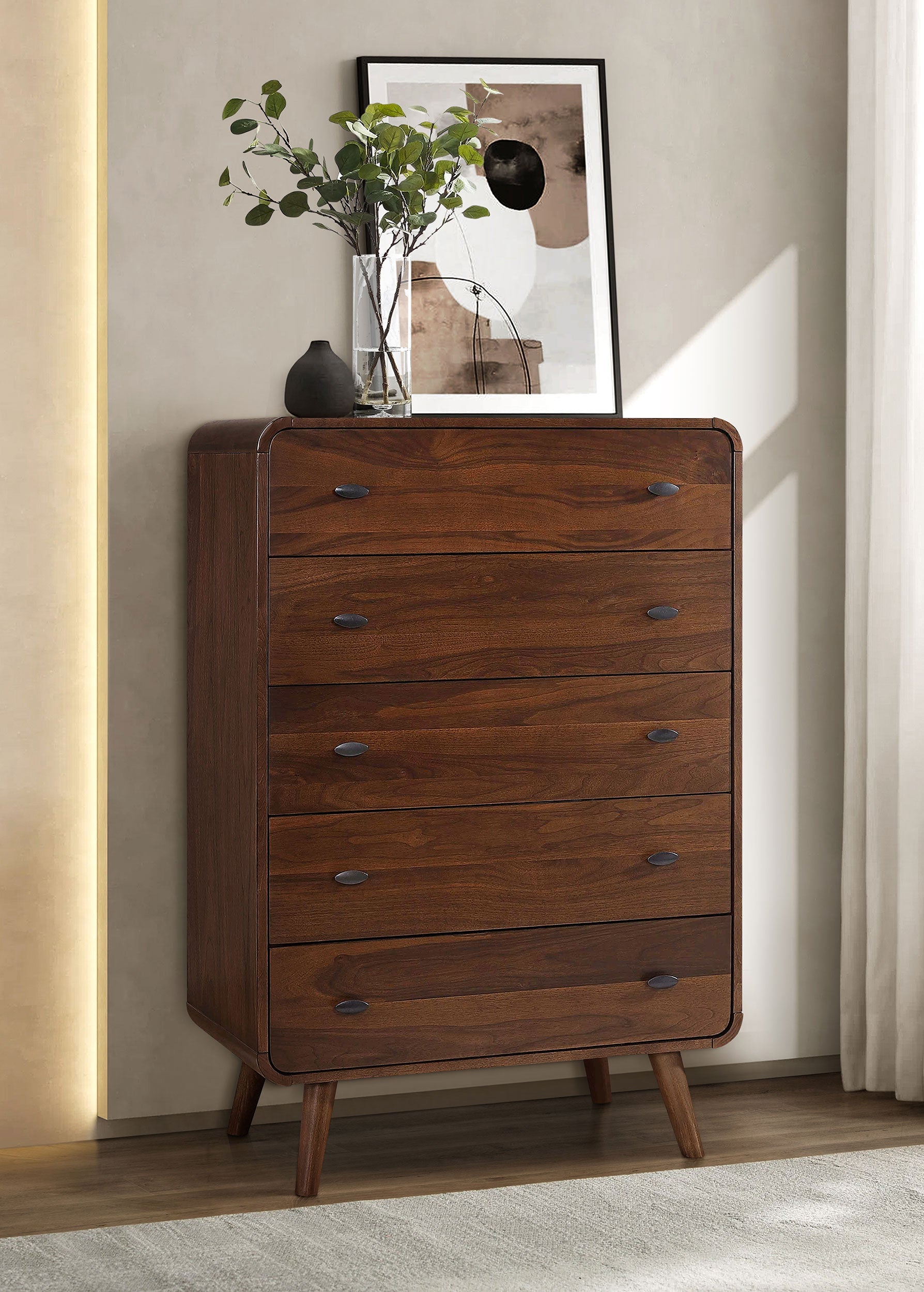 Robyn 5-drawer Bedroom Chest of Drawers