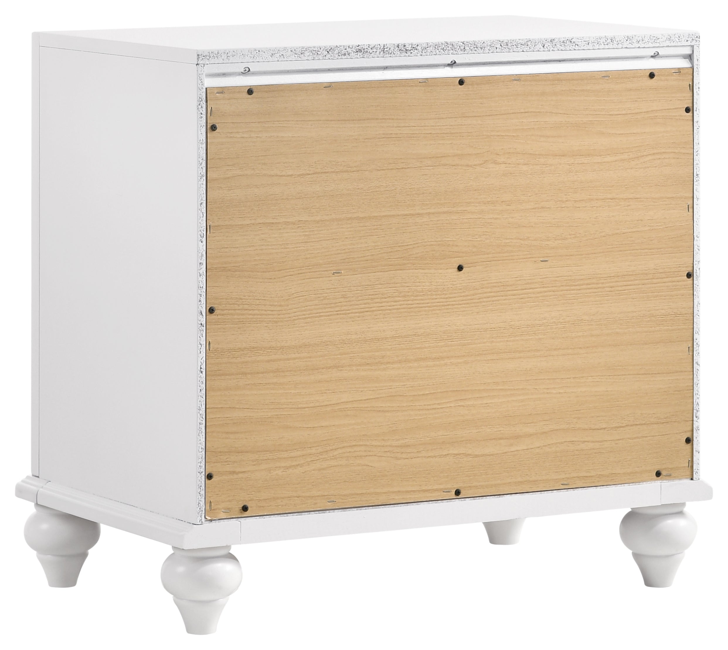 Barzini Panel Bedroom Set White