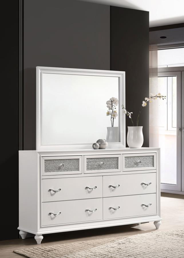 Barzini 7-drawer Dresser with Mirror