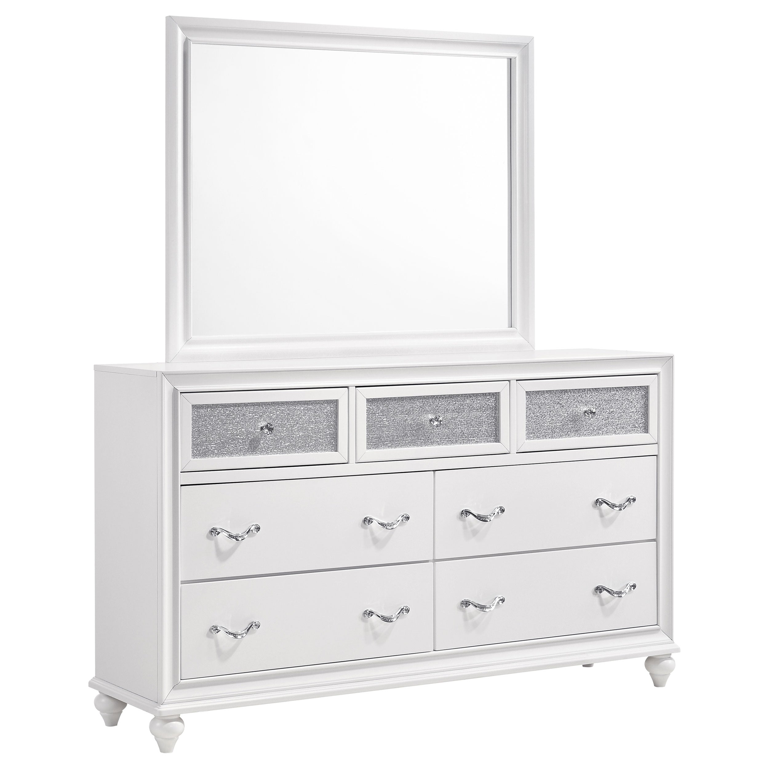 Barzini 7-drawer Dresser with Mirror