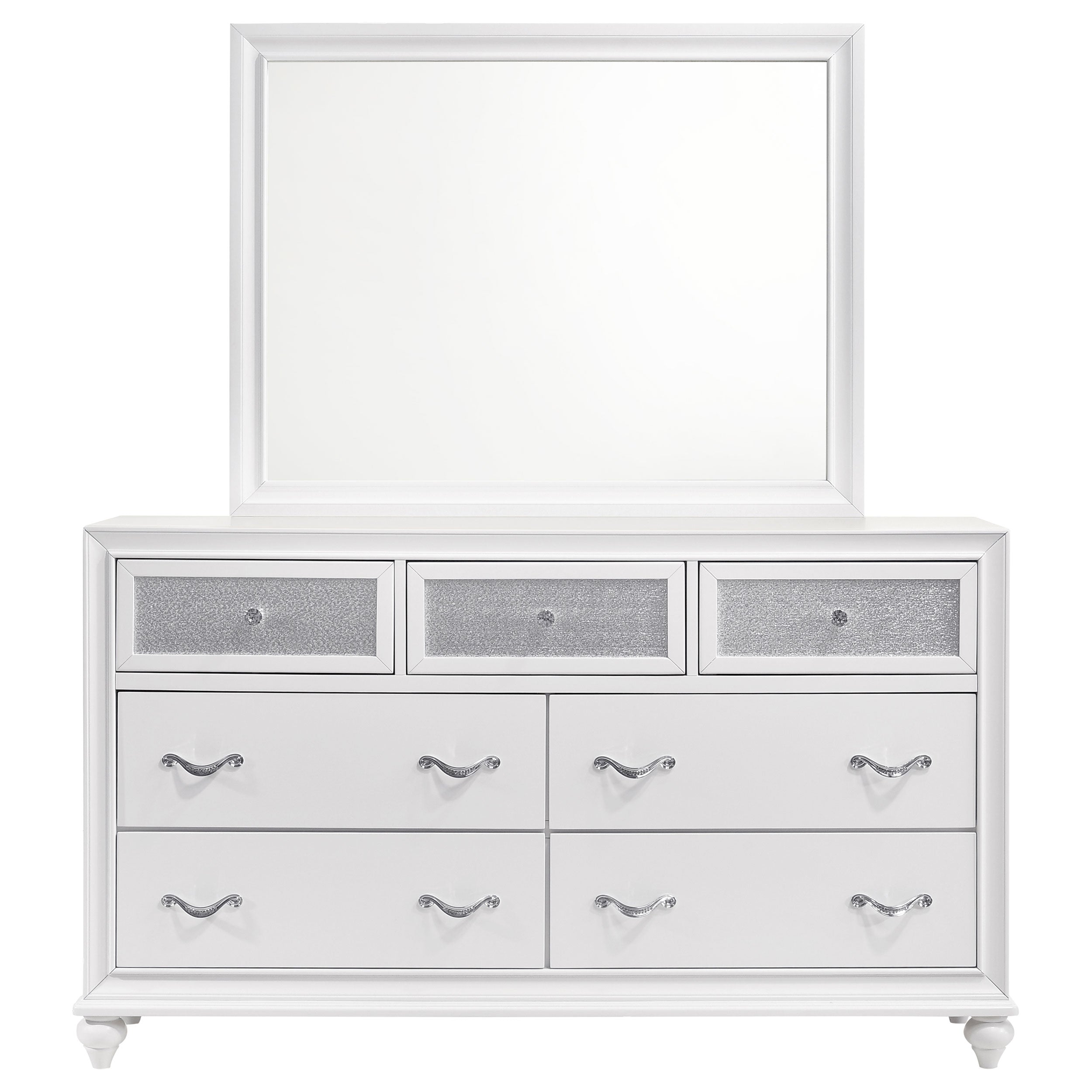 Barzini 7-drawer Dresser with Mirror