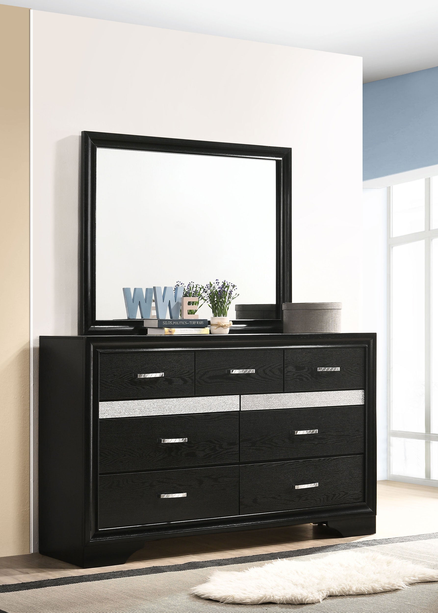 Miranda 7-drawer Dresser with Mirror
