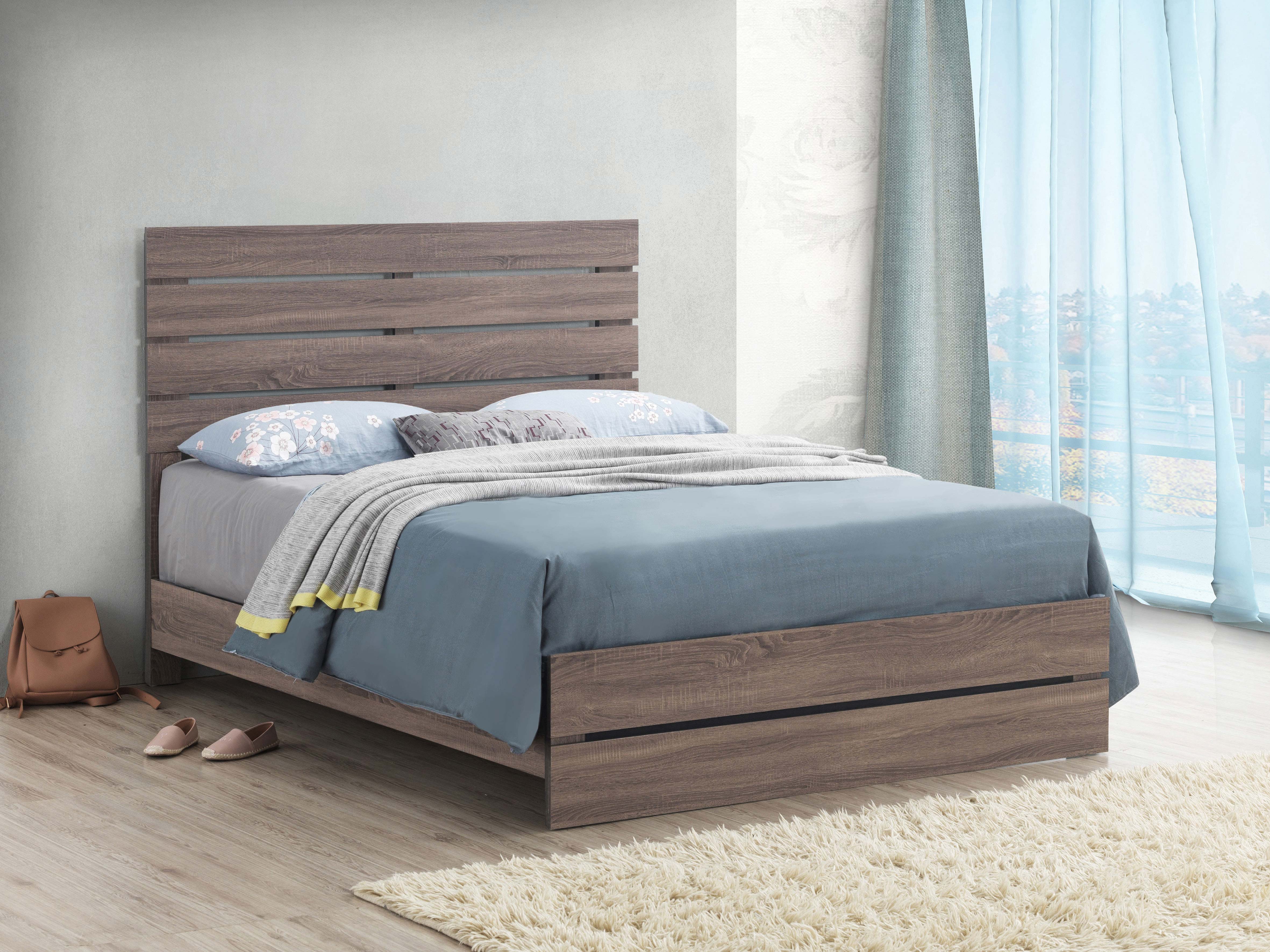 Brantford Panel Bed Barrel Oak