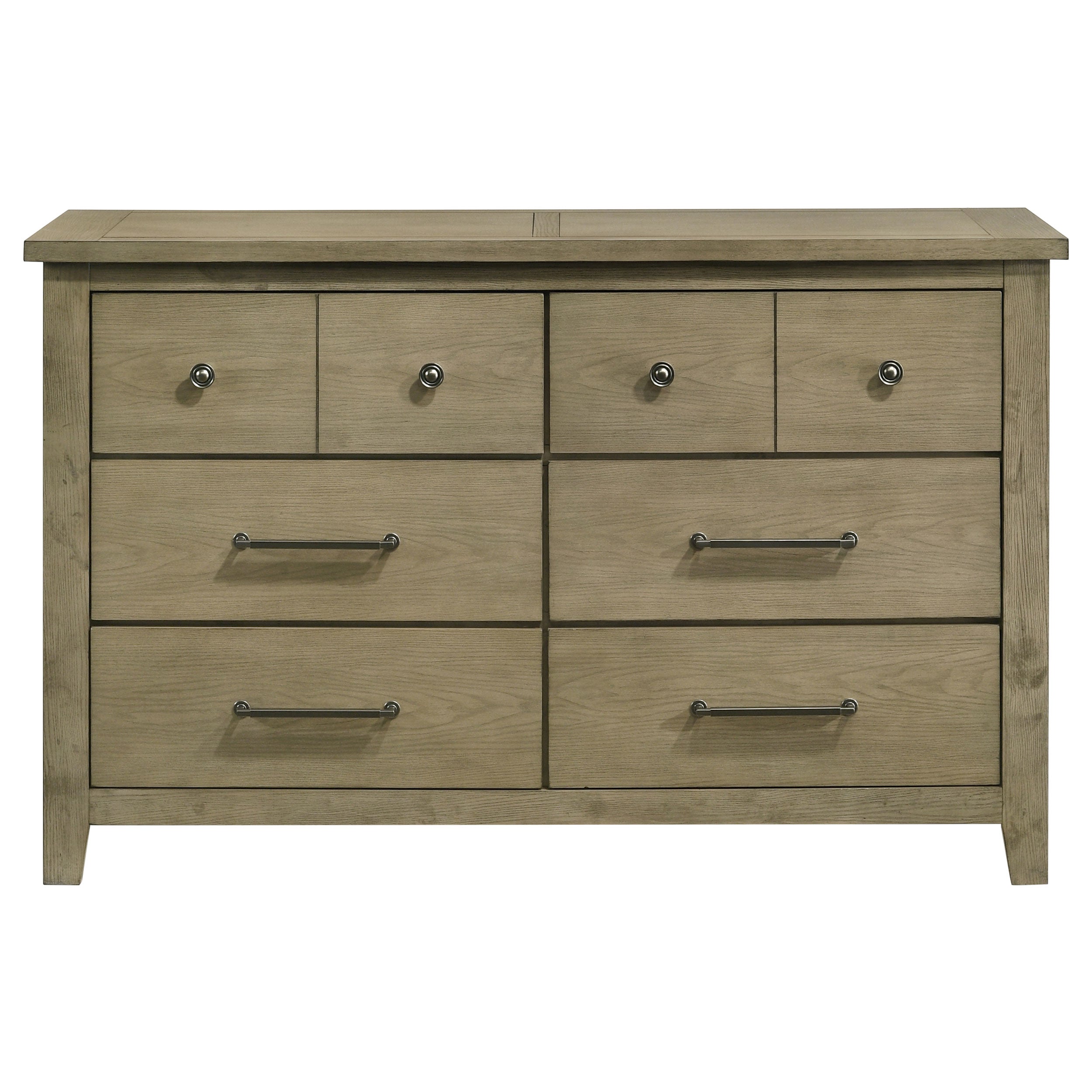 Hazlewood 6-drawer Bedroom Dresser Cabinet Vineyard Oak