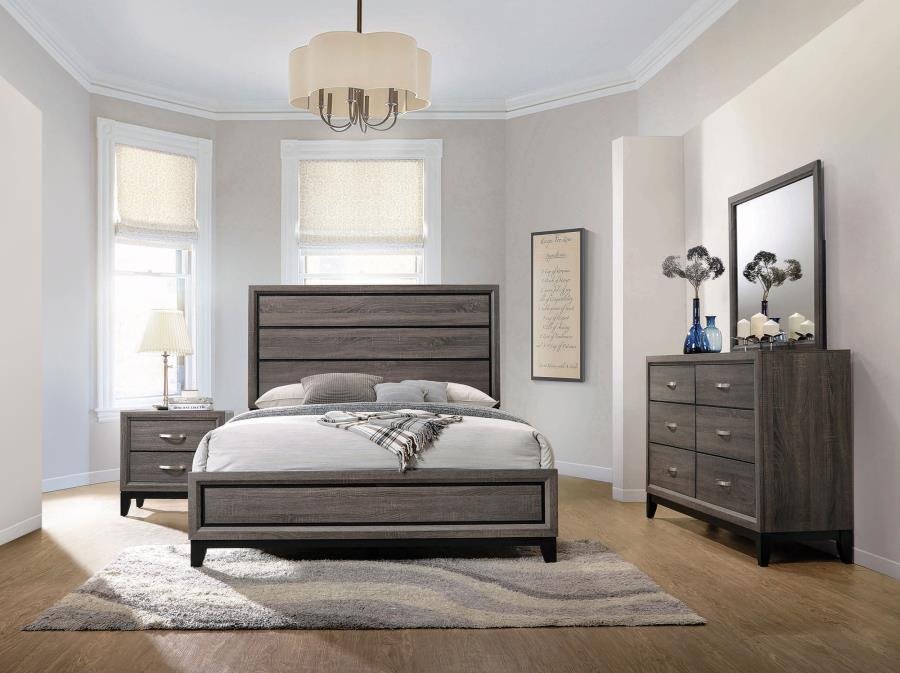 Watson Bedroom Set Grey Oak
