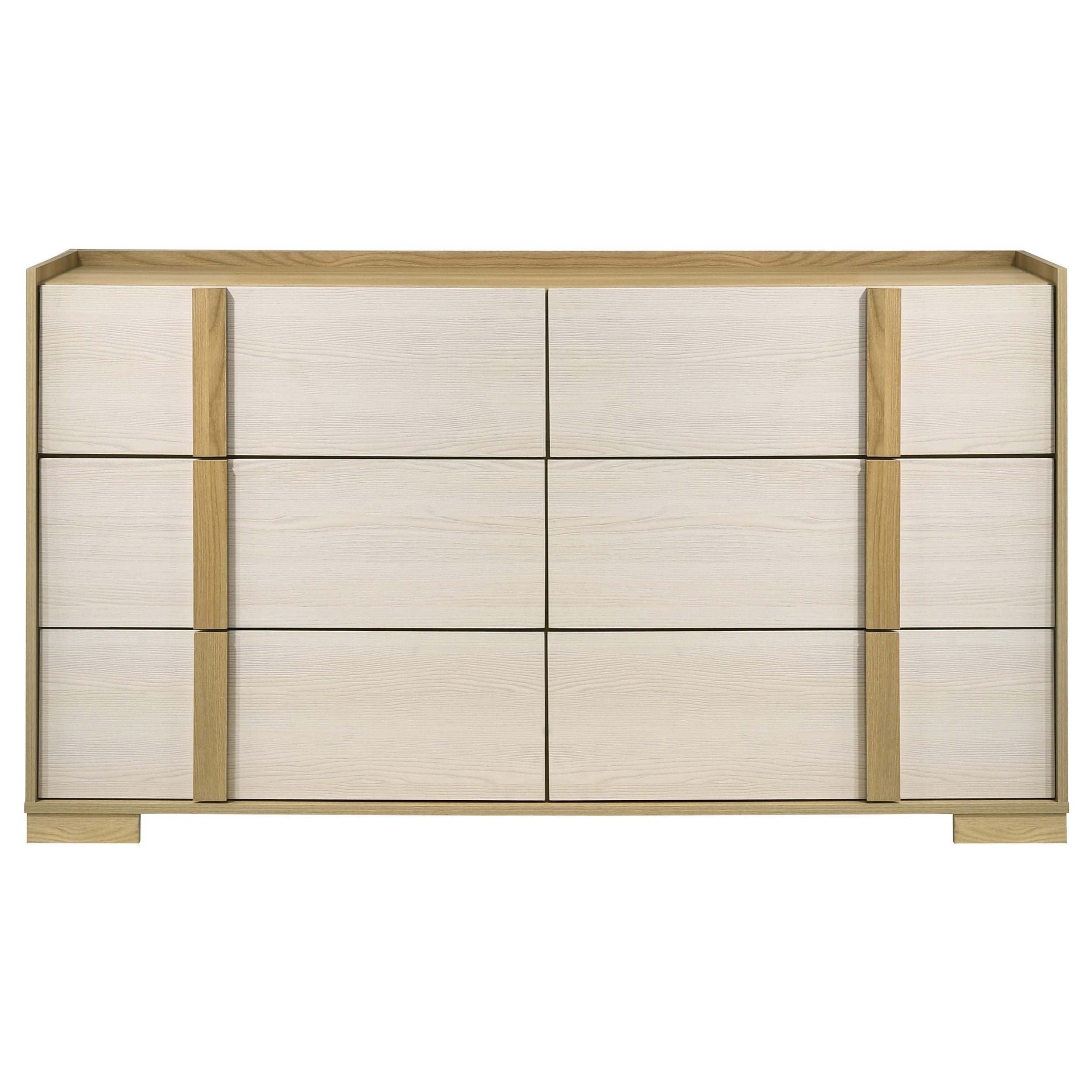 Hyland 6-drawer Dresser Natural