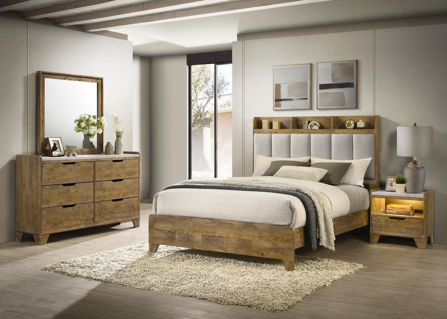 Henderson Bedroom Set Medium Oak