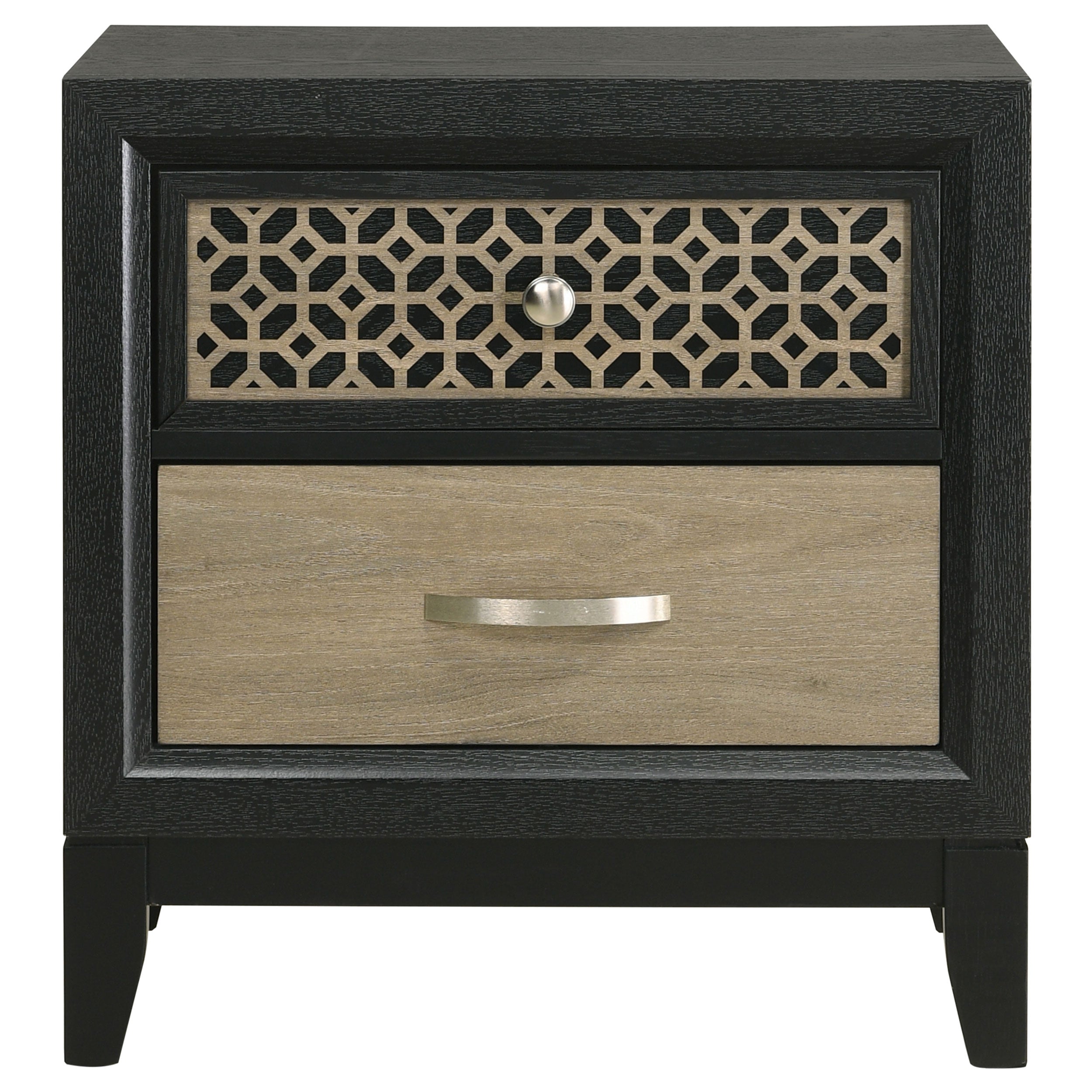 Valencia Bedroom Set Light Brown and Black